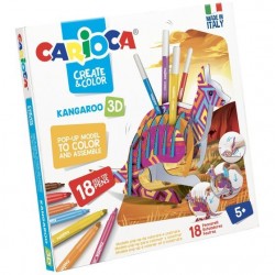 Carioca Create & color Canguro 3d