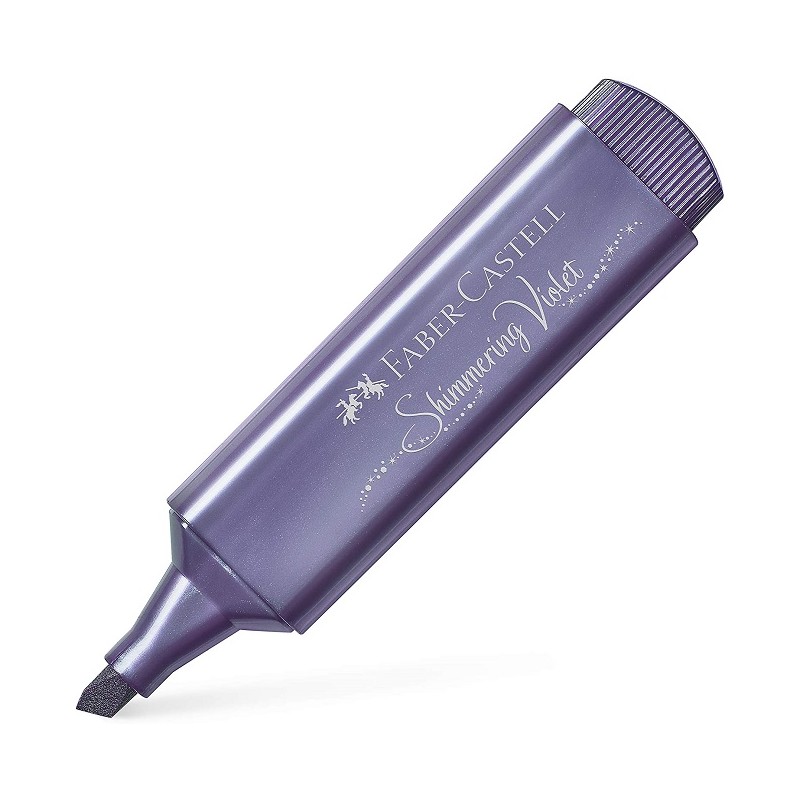 Evidenziatore Metallizzato Faber-Castell Shimmering Violet