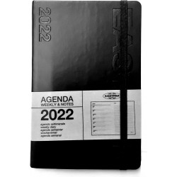 Agenda Eastpack Settimanale con Note 10x15 Nera