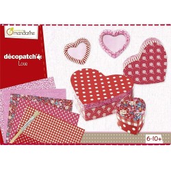 Cofanetto Creativo Decopatch Love Kit