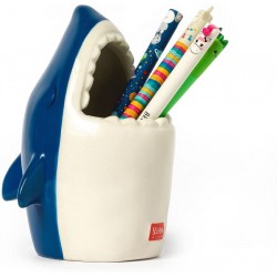Portapenne in Ceramica - Desk Friends Shark Legami
