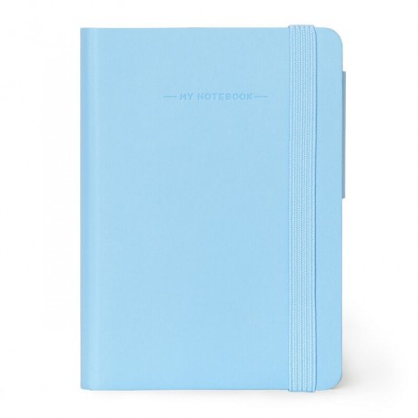My Notebook LEGAMI Blu Cielo a Righe Small