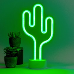 Lampada Led Effetto Neon - It's a Sign - Cactus