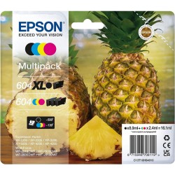 Multipack Epson 604 Ananas con Nero XL