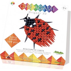 Creagami Origami Modulari 3D Mini 113 Pz " Coccinella"