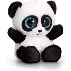 Keel Toys, SF0451, Panda di Peluche Animoutsu, 15 cm