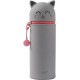 Astuccio in Silicone allungabile con forma sagomata Grey Cat