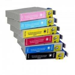 6 CARTUCCE EPSON T481-6 MULTIPACK COMPATIBILE NO OEM