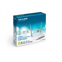MODEM ROUTER TP-LINK WIRELESS 300MBPS ADSL2+ USB SHARING-3G-4G