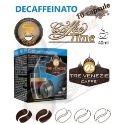 10 CAPSULE ''CAFFE TRE VENEZIE'' PER CAFFITALY DECAFFEINATO