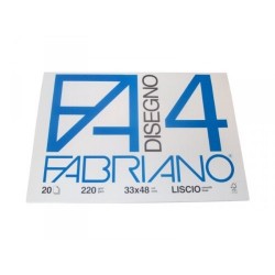 BLOCCO FABRIANO F4 33X48 LISCIO