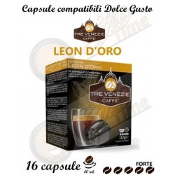 CAFFE' TRE VENEZIE DOLCE GUSTO LEON D'ORO 16 CAPSULE