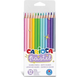 12 Pastelli Carioca colore Pastel