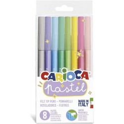8 Pennarelli Carioca Pastel