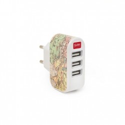 Plug & Charge - Caricabatterie da Muro 3 USB - Legami