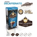 200 CAPSULE CAFFE' TRE VENEZIE NESPRESSO DECAFFEINATO CREMOSO
