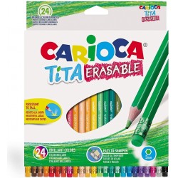 Pastelli Carioca Tita Erasable 24pz
