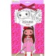 Bambolina Lina In Tessuto da Colorare con Kit di Colori Avenue Mandarine