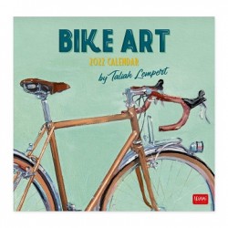 Legami - Calendario da Parete 2022, 30x29cm, Bike Art